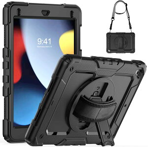 iPad 10.2 P[X(9/ 8/ 7) 2021/ 2020/ 2019 f یtBt y[ 360°]X^h nhXgbv V_[Xgbv ϏՌ SʕیJo[ @\ iPad 10.2