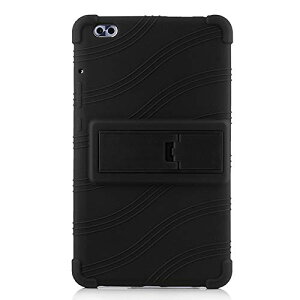 Beststartjp docomo dtab Compact d-02K/Huawei Honor Waterplay �P�[�X �J�o�[ 8.0�C���` �X�^���h�@�\�t�� �X�^���h�����\ �Ռ��z�� �V���R�� �ی�t�B�����t�� (�u���b�N)