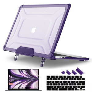 Batianda Ή15 C` MacBook Air (M3) 2024 2023 M2ɂȕیP[X-ShՓ˖h~݌v܂肽ݎX^h-ϋvσXNb`h~AL[{[htB+XN[یtBt