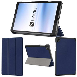 wisers NEC LAVIE Tab T8 PC-T0855GAS ��p �^�u���b�g�P�[�X (�_�[�N�u���[) 8.0�C���` �Ή� (�ی�t�B���� �t��/�X�����^�C�v) �^�u���b�g�J�o�[ 2023 �V�^