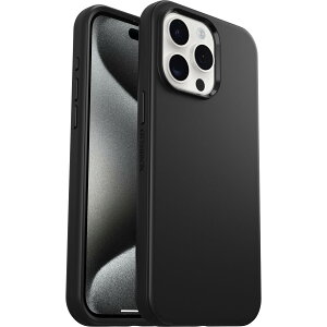 OtterBox iPhone 15 Pro Max SYMMETRY (Vg[) ϏՌ R MagSafeΉ Black