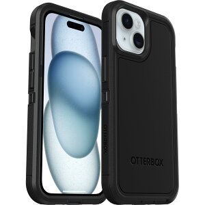 OtterBox iPhone 15 DEFENDER XT (fBtF_[) ϏՌ MagSafeΉ Black