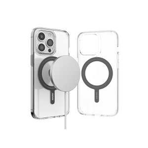 AAUXX(�I�[�N�X) iRing Magnetic Case �}�O�Z�[�t�Ή� iPhone13 Pro �N���A�P�[�X ���͎��� �X�}�z�����O iRingMag/iRing PocketMag�Ή� �}�O�l�b�g��p�݌v UMS-IR16MG13PRC