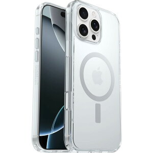 OtterBox iPhone 16 Pro Max�p�P�[�X SYMMETRY CLEAR �ϏՌ� �ČRMIL�K�i Camera Control Premium Button �J�����R���g���[���Ή��{�^������ �N���A �k�I�b�^�[�{�b�N�X�l