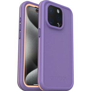 OtterBox iPhone 15 Pro LifeProof FRE �h�� �h�o �h�� �ϏՌ� �P�[�X MagSafe�Ή� Plum