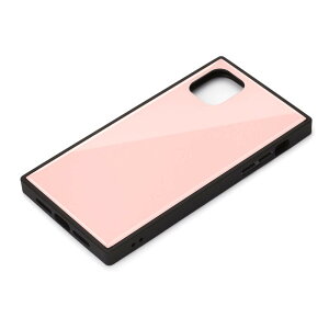 Premium Style iPhone 11�p �K���X�n�C�u���b�h�P�[�X �s���N PG-19BGT03PK