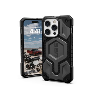 URBAN ARMOR GEAR iPhone 14 Pro (6.1) 2022�Ή� �ϏՌ��P�[�X MagSafe�Ή� MONARCH PRO �P�u���[�V���o�[ �y���{���K�㗝�X�i�z UAG-IPH22MB-PMS-KS