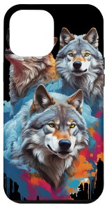 iPhone 15 Pro Max Friends Of The Wolf Pack In Moonlight X}zP[X
