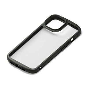 Premium Style iPhone14Plus p MagSafe[dΉ NA^tP[X [ubN] PG-22RPT01BK