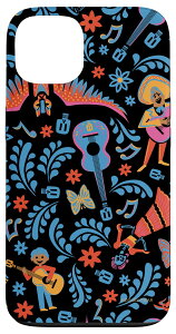 iPhone 13 ディズニーとピクサーのココ・ミゲルとギター。 スマホケース