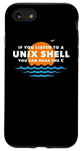 iPhone SE (2020) / 7 / 8 Unix Shell - Computer Science Programming Geek Nerd �X�}�z�P�[�X