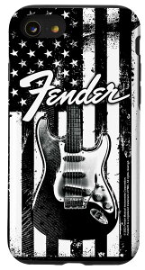 iPhone SE (2020) / 7 / 8 Fender Retro 4th Of July Americana Guitar Stars & Stripes �X�}�z�P�[�X