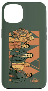 iPhone 13 Marvel Loki Season 2 TVA Group Shot Vintage Style Poster �X�}�z�P�[�X
