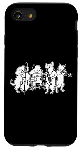 iPhone SE (2020) / 7 / 8 Jiving Jazz Cats Playing Jazz Big Band Jazz Art X}zP[X