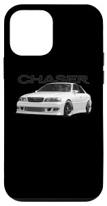 iPhone 12 mini JDM Car JZX100 ドリフト 1JZ チェイサー ターボ セダン ストリート スマホケース