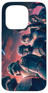 iPhone 15 Pro スター・ウォーズ バッドバッチシリーズ エリートクローンズ ポスター スマホケース
