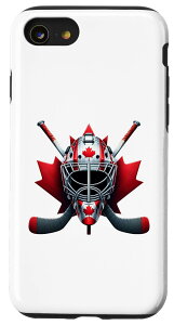iPhone SE (2020) / 7 / 8 Canada Ice Hockey Canadian Flag �J�i�_ �A�C�X�z�b�P�[ �J�i�_�����z�b�P�[�w�����b�g �X�}�z�P�[�X
