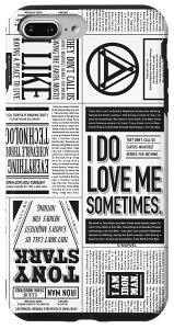 iPhone 7 Plus/8 Plus �}�[�x�� �A�C�A���}�� I Do Love Me Sometimes �g�j�[�E�X�^�[�N ���p �X�}�z�P�[�X