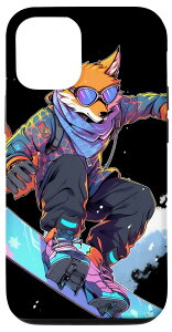 iPhone 14 Fox Snowboarding Xm[{[h Snowboarder Winter X}zP[X