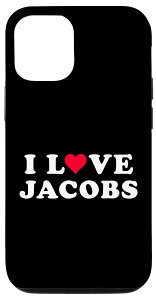 iPhone 13 I Love Jacobs �}�b�`���O �K�[���t�����h&�{�[�C�t�����h �W�F�C�R�u�X ���O �X�}�z�P�[�X