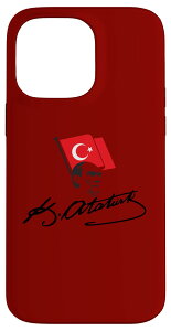 iPhone 14 Pro Max �A�^�e�����N�̃��S�AMustafa Kemal Ataturk�V�O�l�`���[imza�ATurkiye�B �X�}�z�P�[�X