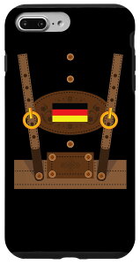 iPhone 7 Plus/8 Plus Lederhose �I�N�g�[�o�[�t�F�X�g �h�C�c���� �r�[�� �o�C�G���� �o�C�G���� �X�}�z�P�[�X