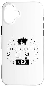 iPhone 16 Plus ʐ^ Be[W About To Snap JtB ʐ^ X}zP[X