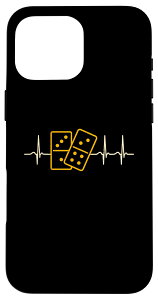 iPhone 16 Pro Max Dominoes Heartbeat Loves Domino �Q�[�� �{�[�h�Q�[�� �h�~�m �X�}�z�P�[�X