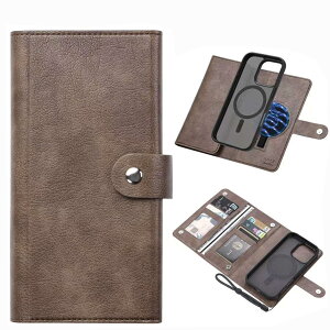 ViLi-GVA iPhone 16 ProMax Ή 2in1 J[h[ XL~Oh~ O\ }Olbg E  Xgbvt 2WAY 蒠^P[X AeB[N _[NuE CIH16PM-VL-GVA-DB