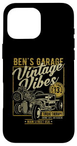 iPhone 16 Pro Max Ben's Garage Hotrod �I�[�g�o�C�f�U�C�� �X�}�z�P�[�X