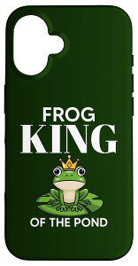 iPhone 16 Frog King Of The Pond Amphibian Catching Master X}zP[X