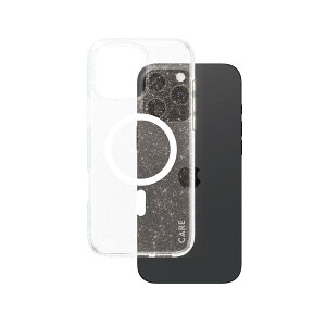 PanzerGlass �p���U�[�O���X iPhone 16 Pro Max CARE by Case Flagship Star Lit w. White MagSafe