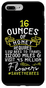 iPhone 7 Plus/8 Plus Beekeeper I Bee Lover I 16 Ounces of Honey���K�v�ł��B �X�}�z�P�[�X