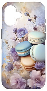 iPhone 16 Colorful Pastel Macaroon Graphic For Women Floral Wildflower �X�}�z�P�[�X