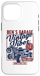 iPhone 16 Pro Max Ben's Garage Hotrod �I�[�g�o�C�f�U�C�� �X�}�z�P�[�X