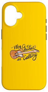iPhone 16 My Guitar is Calling �y�����M�^�[ �I�����W�M�^�[ �X�}�z�P�[�X