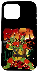 iPhone 16 Pro Max Tales of the Teenage Mutant Ninja Turtles Raph Paint Logo �X�}�z�P�[�X