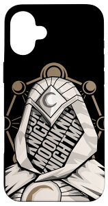 iPhone 16 Plus Marvel Moon Knight Face Logo Overlay �X�}�z�P�[�X