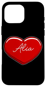iPhone 16 Pro Max ��`���̃n�[�g Alia - ���O �n�[�g I Love Alia �X�}�z�P�[�X