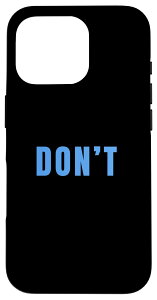 iPhone 16 Pro Blue Just Don't Blue �J���[�O���t�B�b�N �X�}�z�P�[�X
