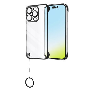 fW^AL~Xg iPhone15 Pro P[X NA ɔ y t[ M݌v Jی bLH ΂ݖh~ Xgbvt ACtH 15 v Jo[/ubN