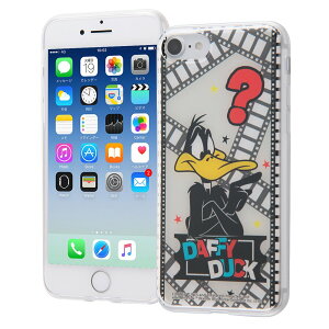���[�j�[�E�e���[���Y iPhone SE�i��2����j / iPhone 8 / iPhone 7 �n�C�u���b�h �P�[�X �J�o�[ �ϏՌ� �Ռ��z�� [ TPU�P�[�X�{�w�ʃp�l�� �����ւ��\ ] �y�� ���[�j�[�E�e���[���Y18 IJ-WP7TP/LN018