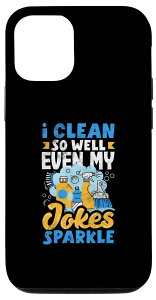 iPhone 12/12 Pro Sanitation Worker Even My Jokes Sparkle �t�@�j�[�X�g���[�g�N���[�i�[ �X�}�z�P�[�X