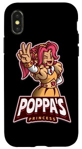 iPhone X/XS Just A Girl Who Loves Her Poppa Poppa Little Princess �X�}�z�P�[�X