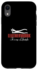 iPhone XR Leatherwork It's My Lifestyle U[Ntg U[[J[ X}zP[X