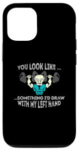 iPhone 13 Badass Grandpa �cSomething I'd draw with my left hand �X�}�z�P�[�X