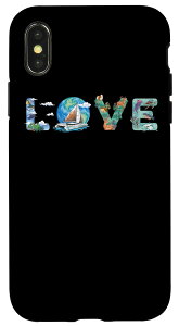 iPhone X/XS Z[ObgAZ[OZC{[gAJ^}{[g, Catamaran-boat X}zP[X