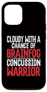 iPhone 12/12 Pro Concussion Cloudy With Chance Brainfog ]k̐m X}zP[X