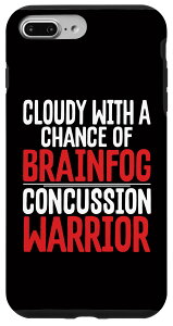 iPhone 7 Plus/8 Plus Concussion Cloudy With Chance Brainfog ]k̐m X}zP[X