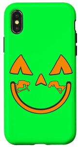 iPhone X/XS Halloween キックボー 電動 キックスクーター キックボード スクーター キックボー スマホケース